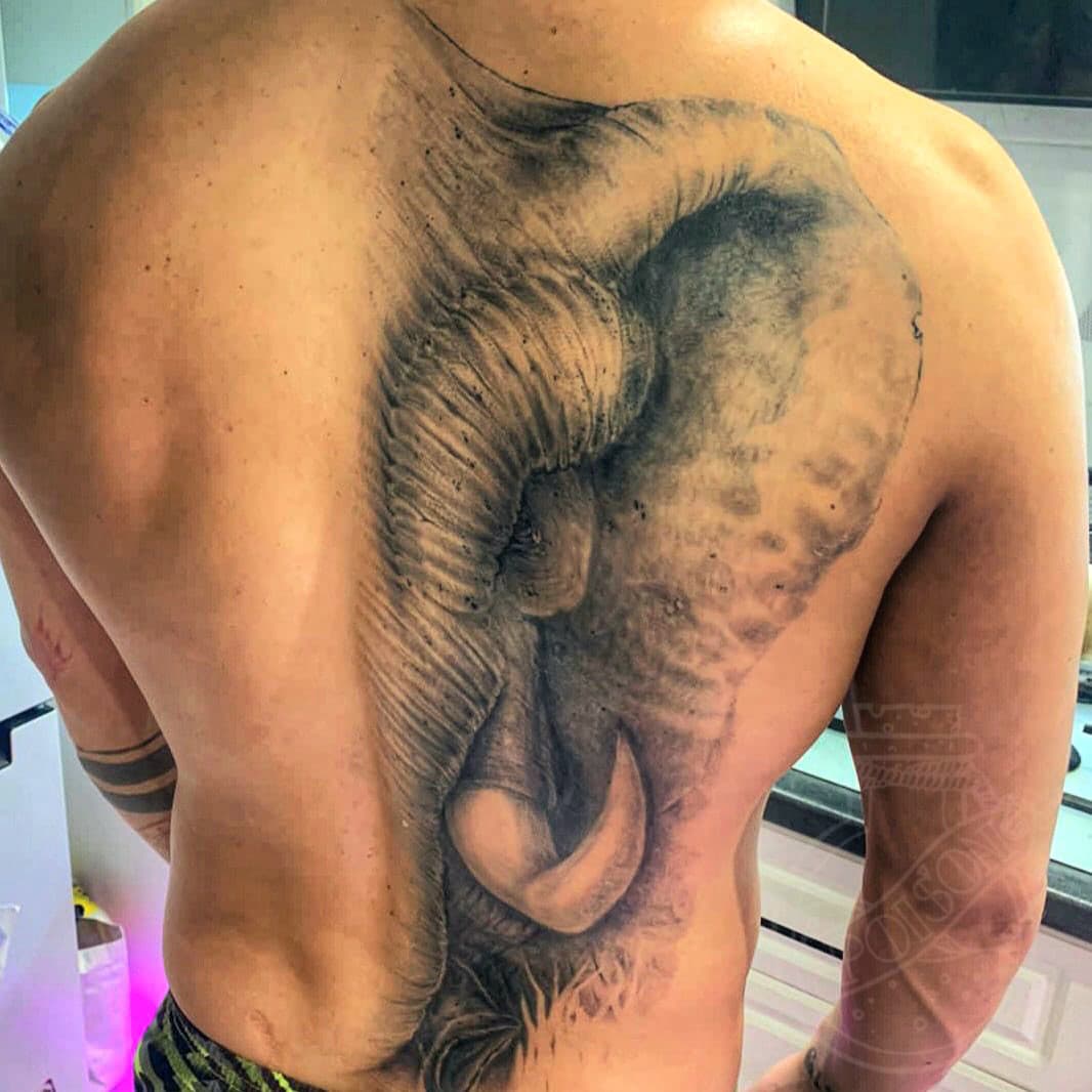 Художественная татуировка, работа 021 — Poisons World Tattoo, Санкт-Петербург