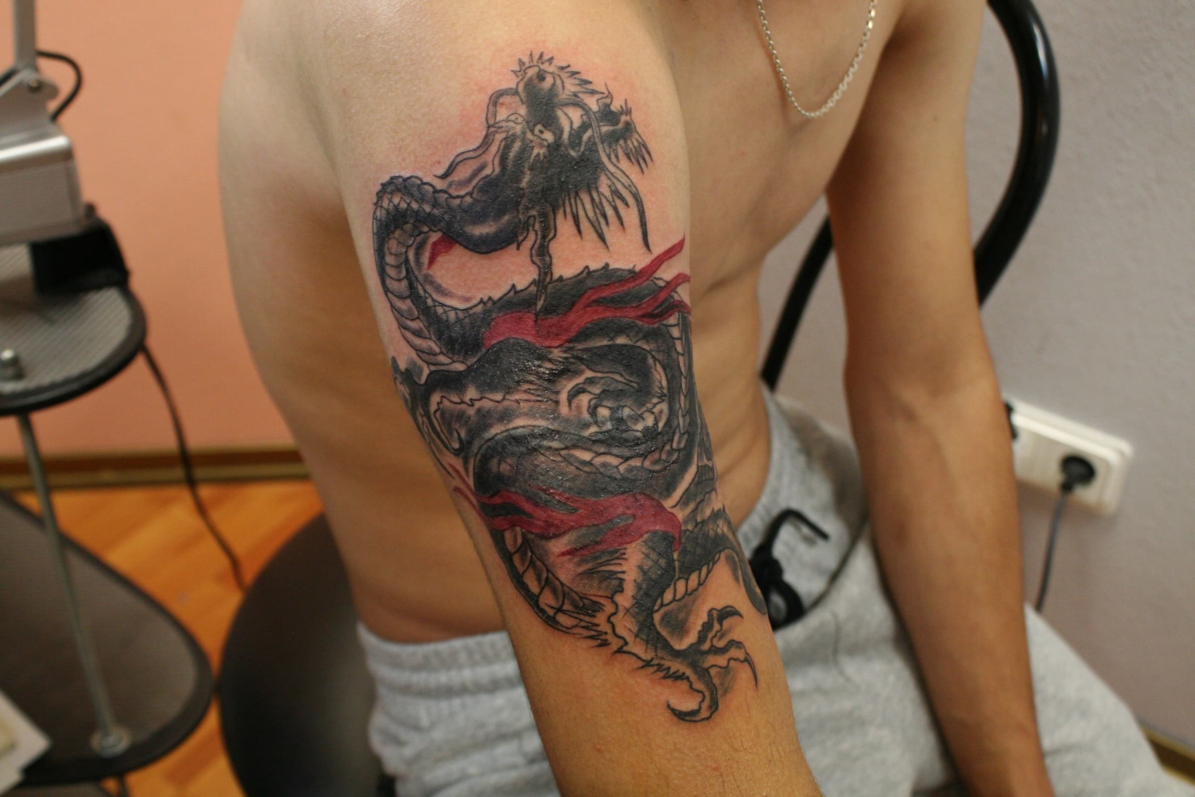 Художественная татуировка, работа 023 — Poisons World Tattoo, Санкт-Петербург