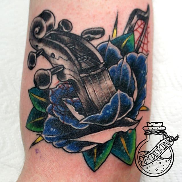 Художественная татуировка, работа 027 — Poisons World Tattoo, Санкт-Петербург