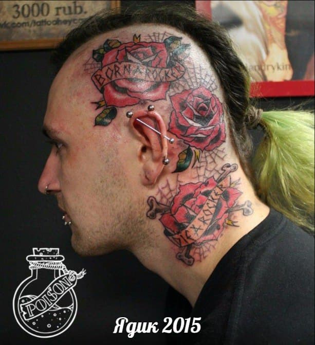 Художественная татуировка, работа 031 — Poisons World Tattoo, Санкт-Петербург