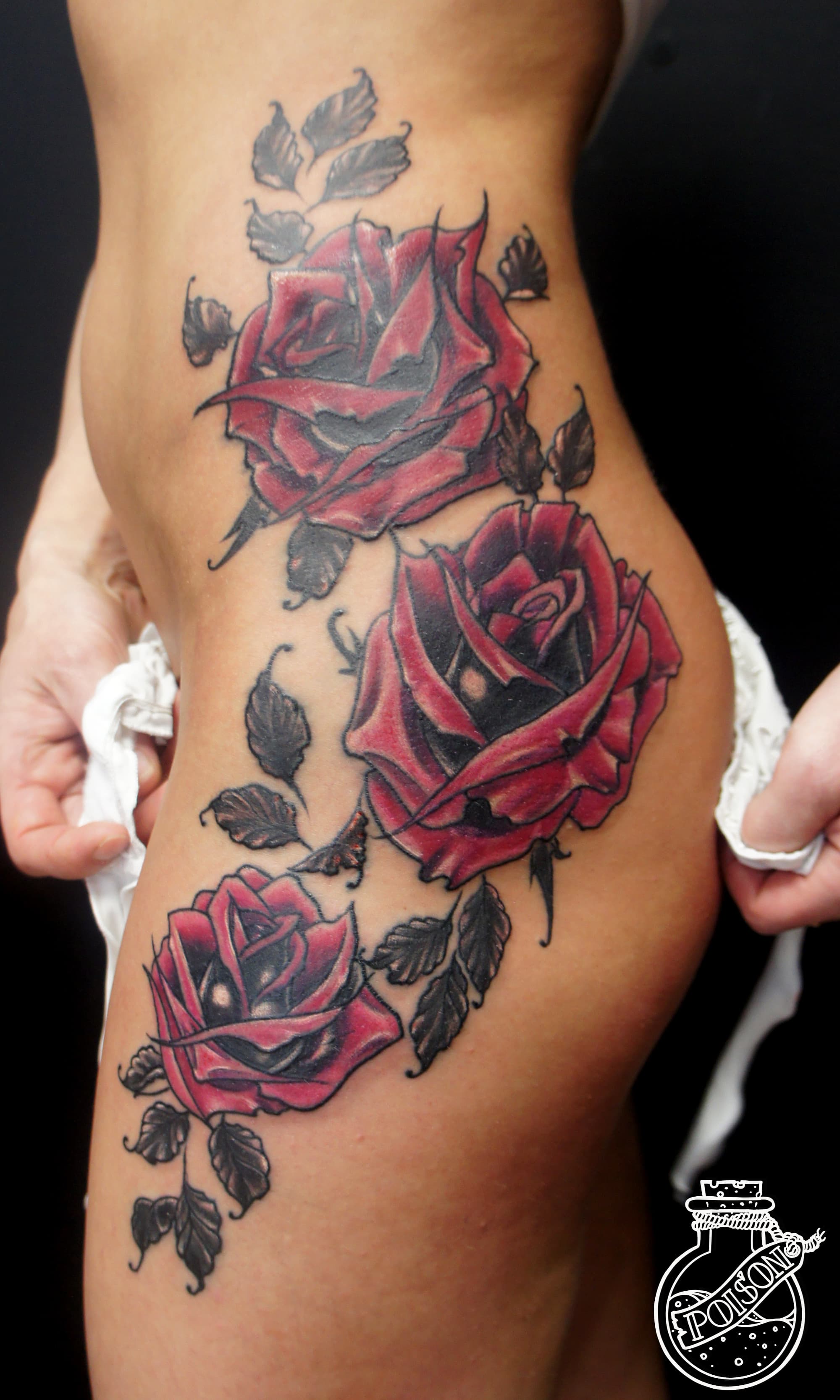 Художественная татуировка, работа 037 — Poisons World Tattoo, Санкт-Петербург