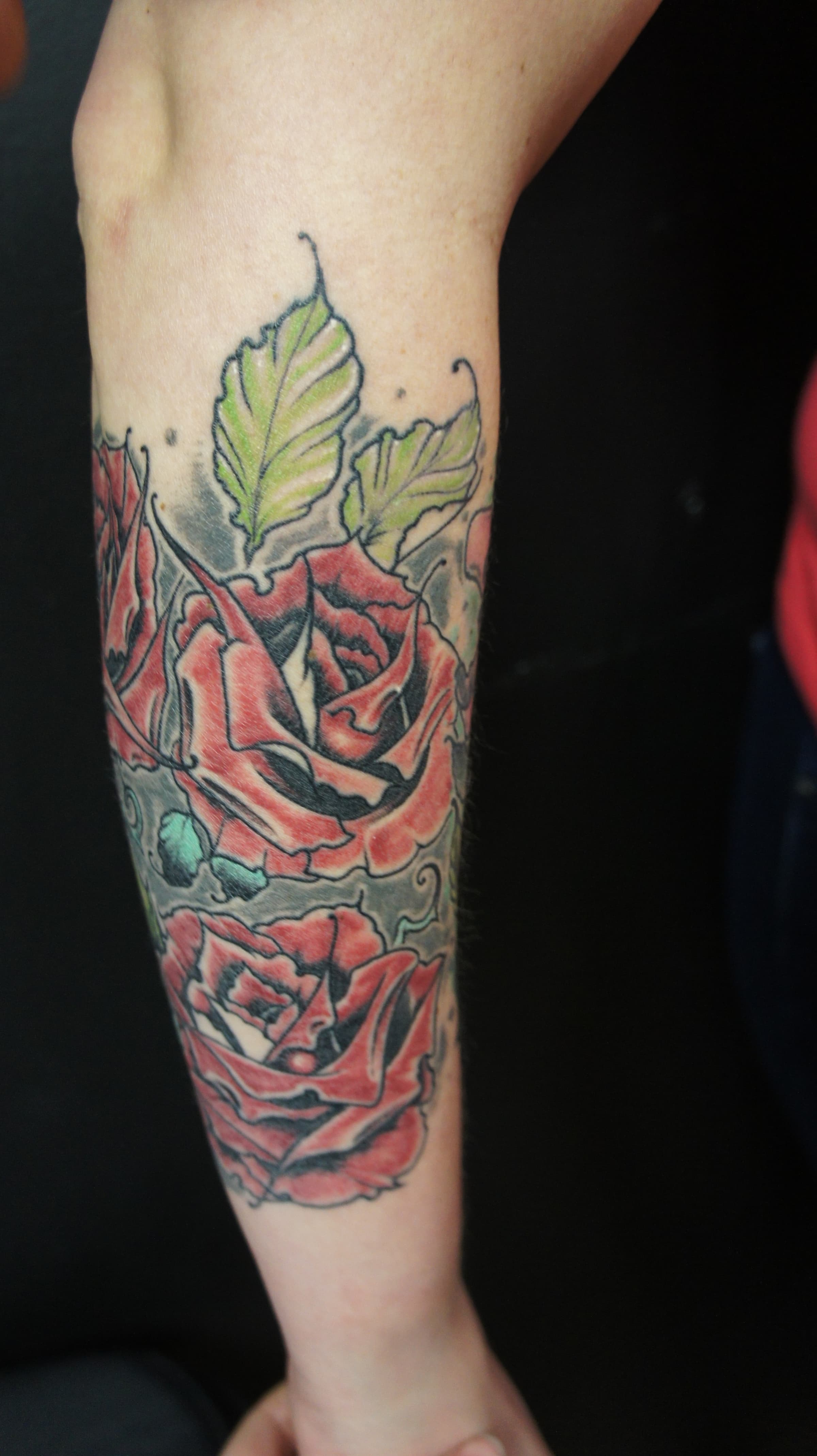 Художественная татуировка, работа 038 — Poisons World Tattoo, Санкт-Петербург