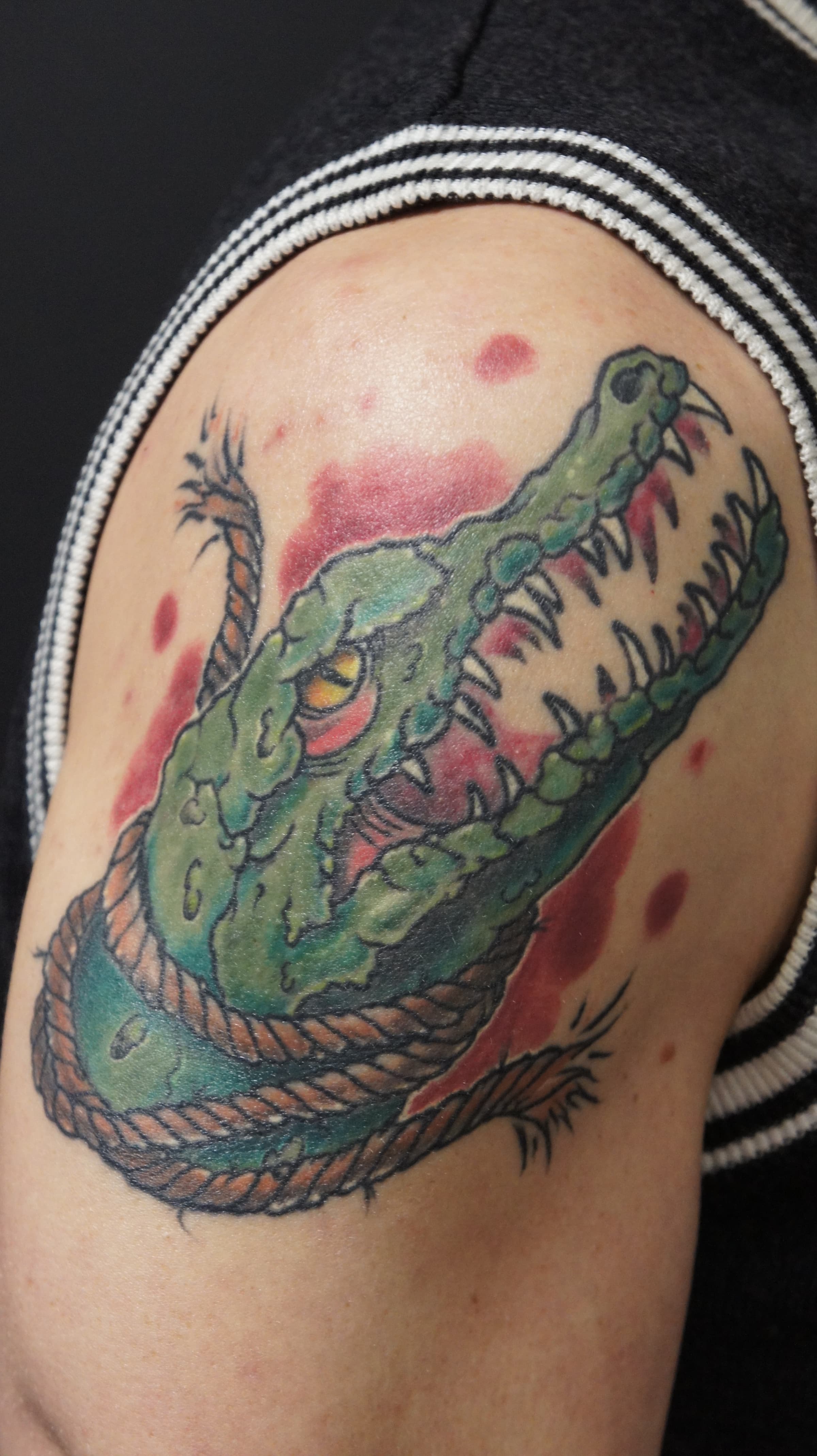 Художественная татуировка, работа 039 — Poisons World Tattoo, Санкт-Петербург