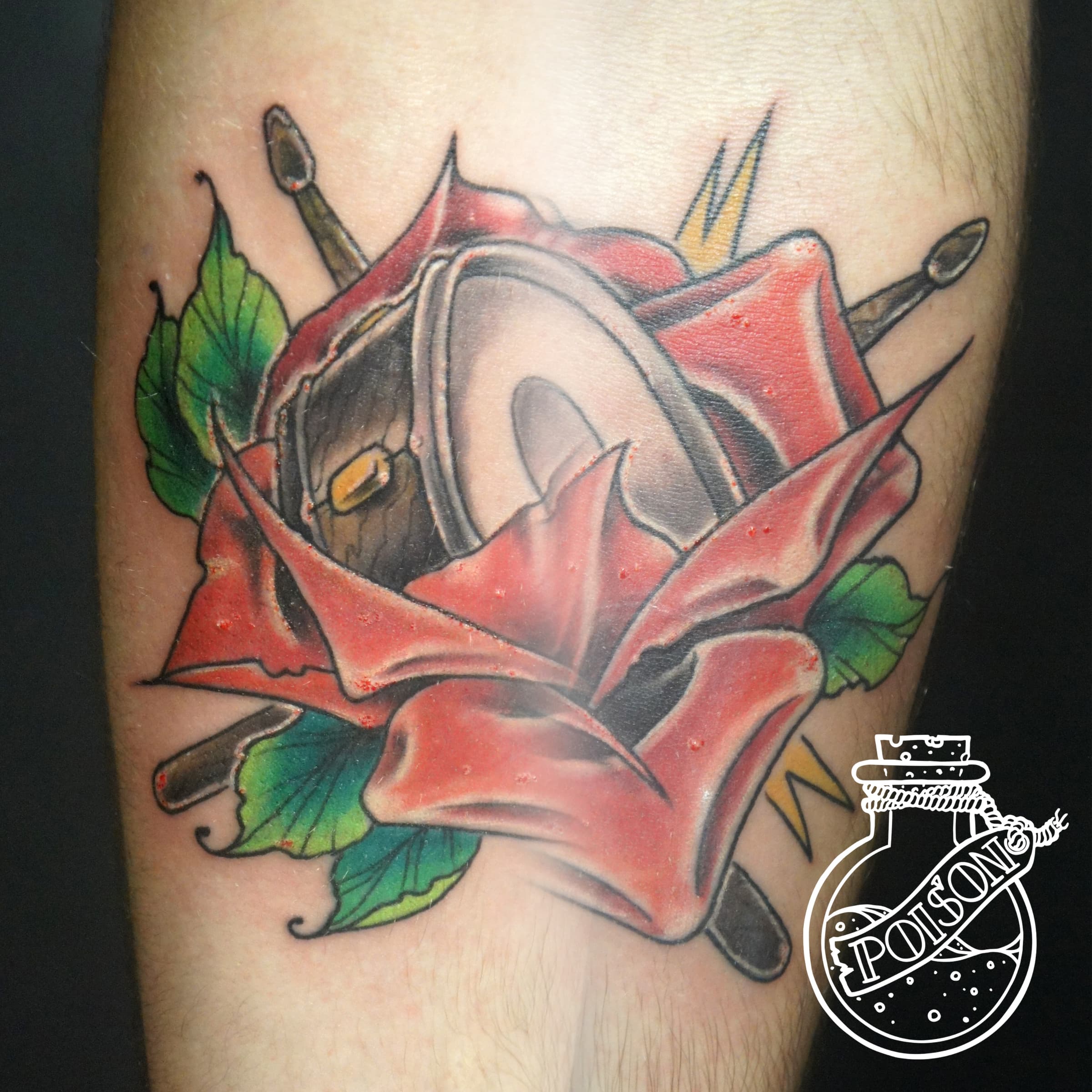 Художественная татуировка, работа 040 — Poisons World Tattoo, Санкт-Петербург