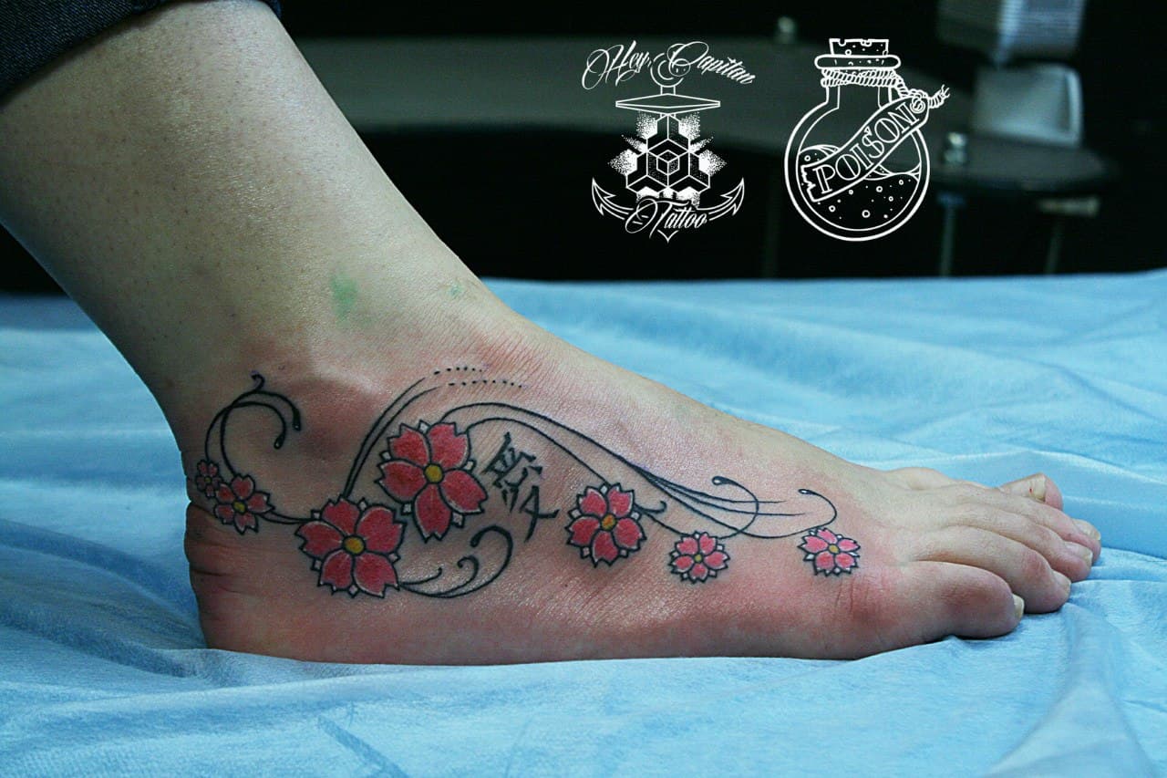 Художественная татуировка, работа 045 — Poisons World Tattoo, Санкт-Петербург
