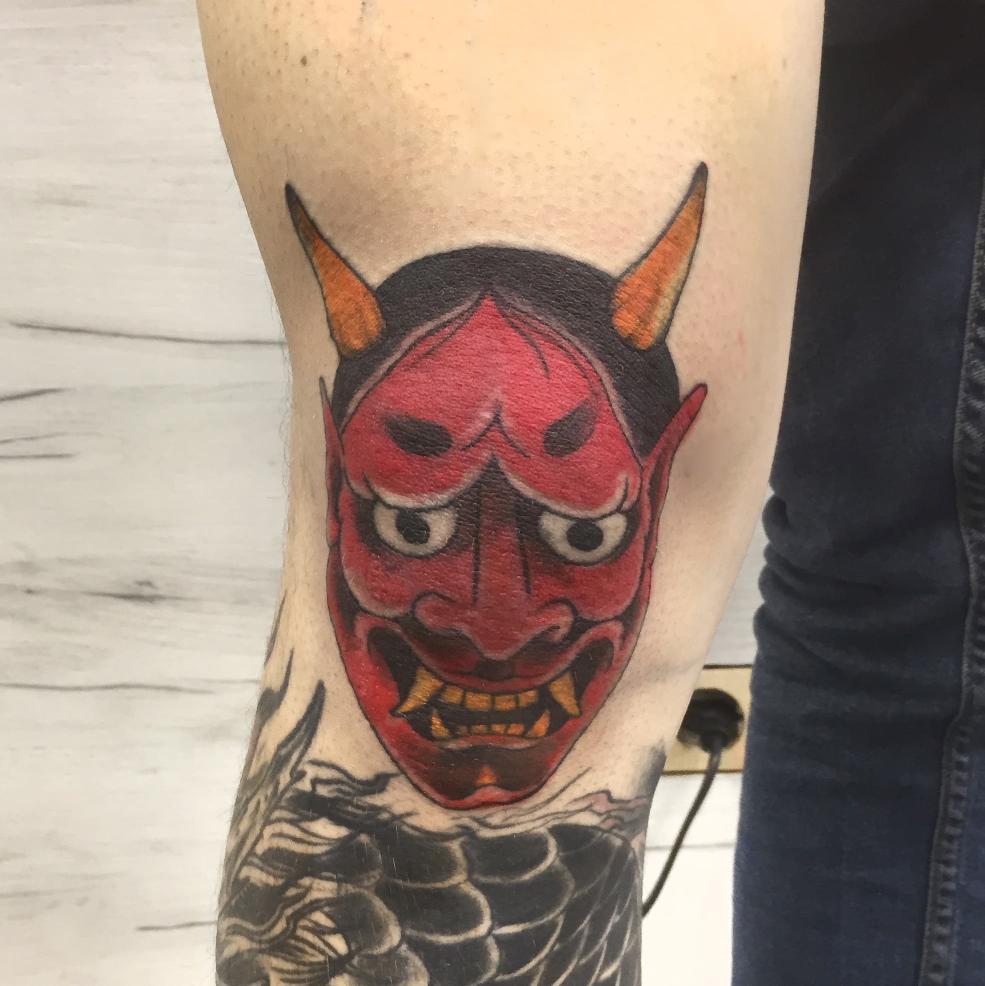 Художественная татуировка, работа 050 — Poisons World Tattoo, Санкт-Петербург