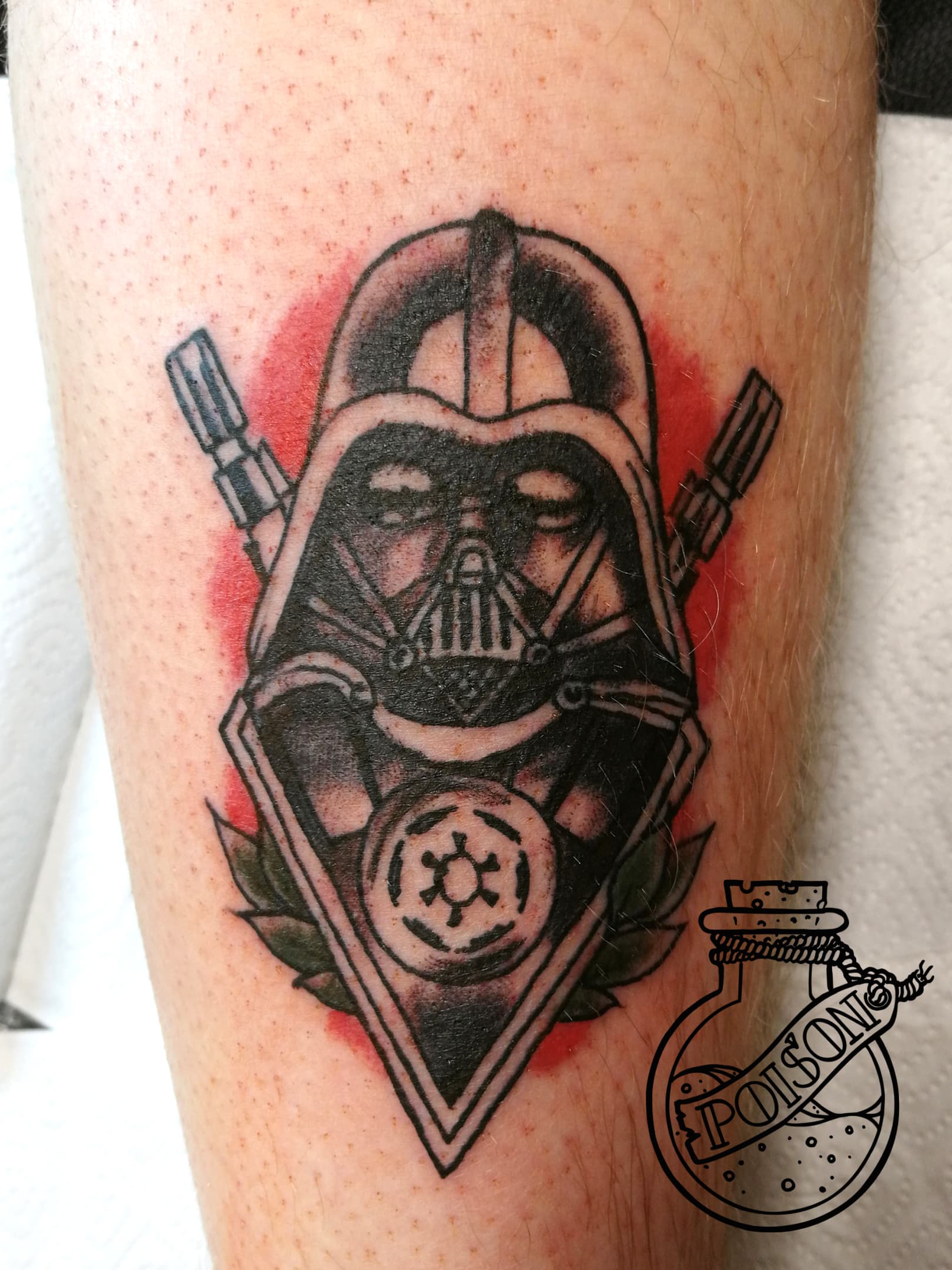 Художественная татуировка, работа 057 — Poisons World Tattoo, Санкт-Петербург