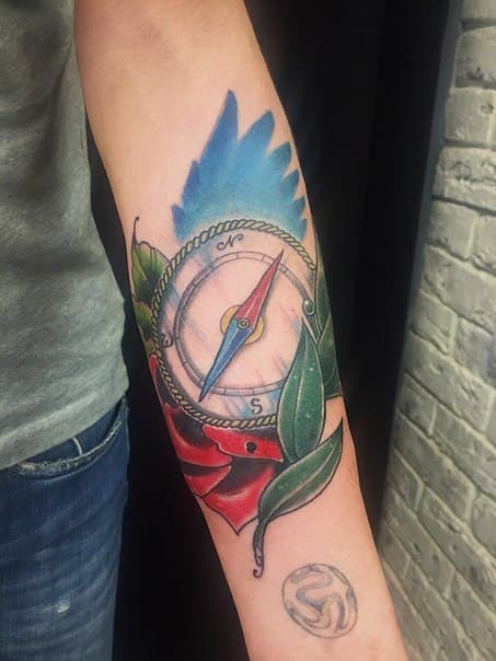 Художественная татуировка, работа 058 — Poisons World Tattoo, Санкт-Петербург