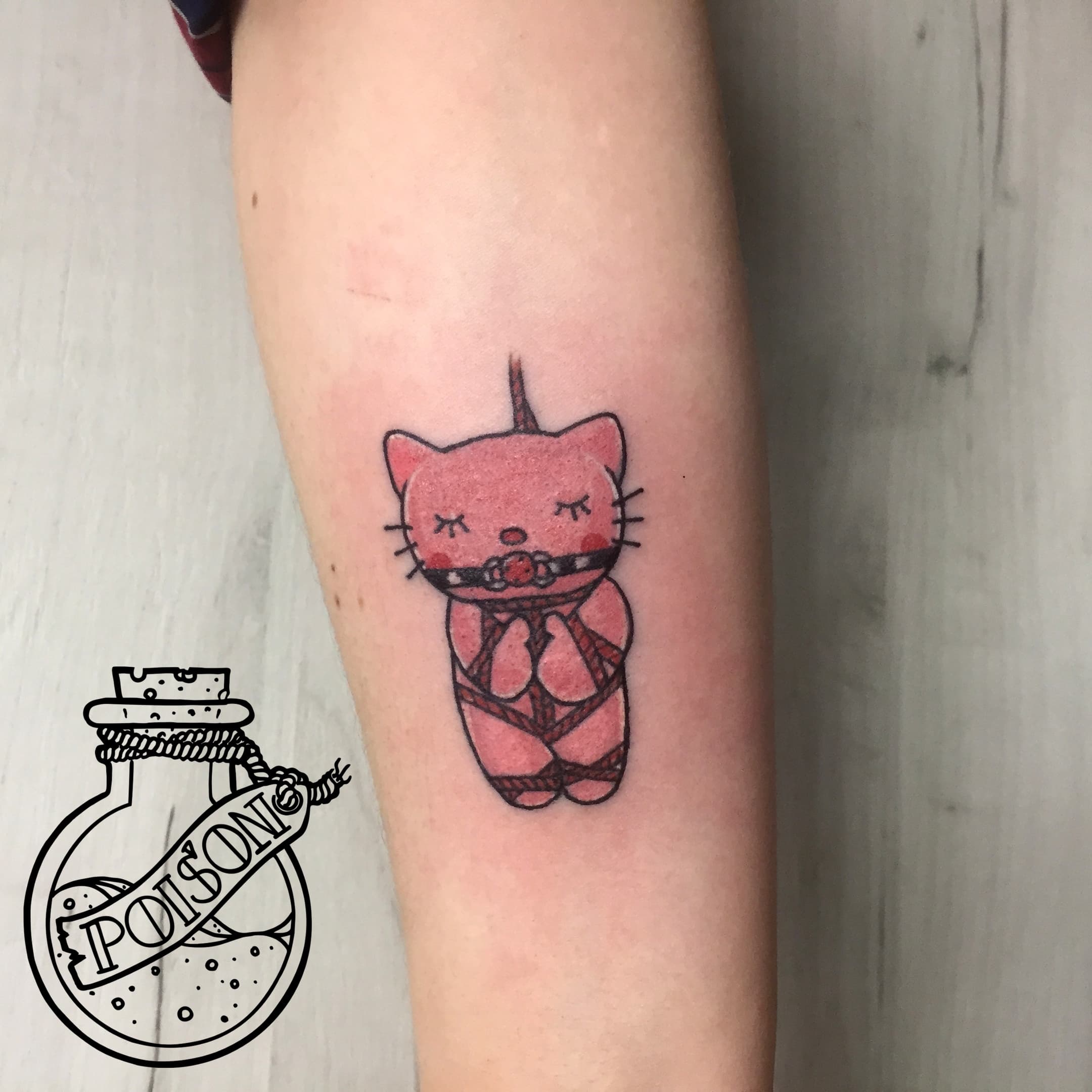 Художественная татуировка, работа 059 — Poisons World Tattoo, Санкт-Петербург
