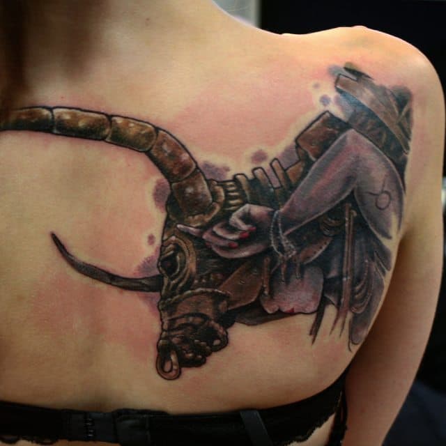 Художественная татуировка, работа 064 — Poisons World Tattoo, Санкт-Петербург