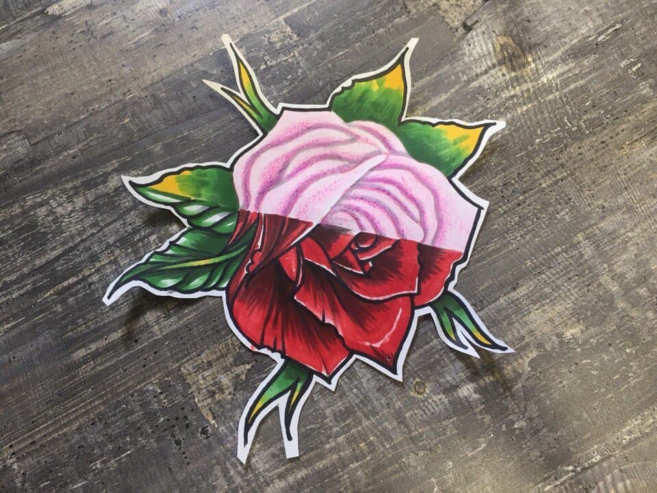 Художественная татуировка, работа 087 — Poisons World Tattoo, Санкт-Петербург