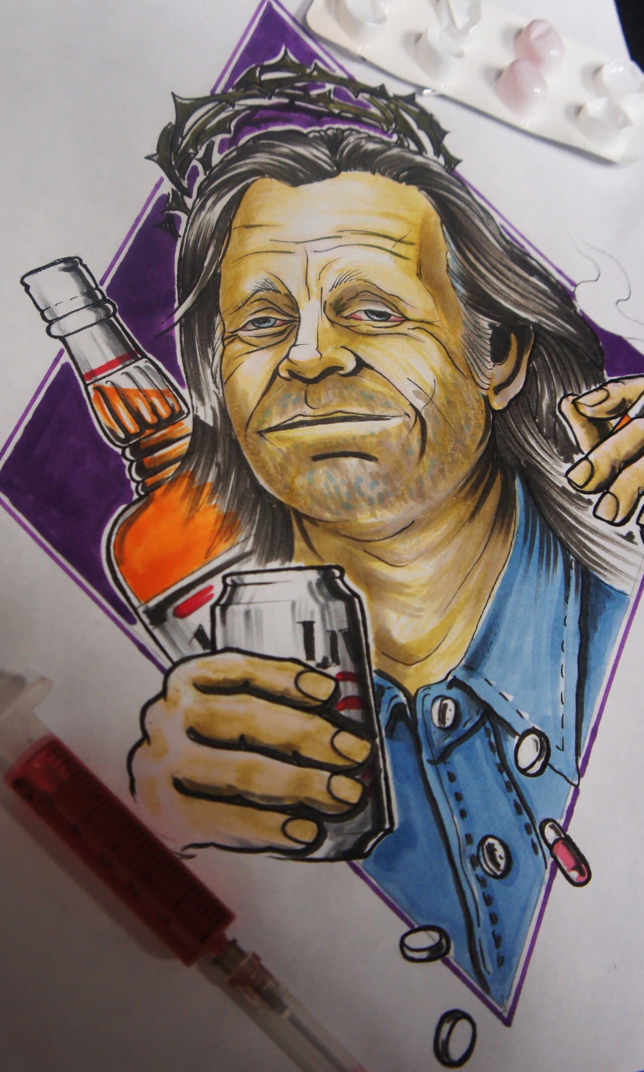 Художественная татуировка, работа 094 — Poisons World Tattoo, Санкт-Петербург