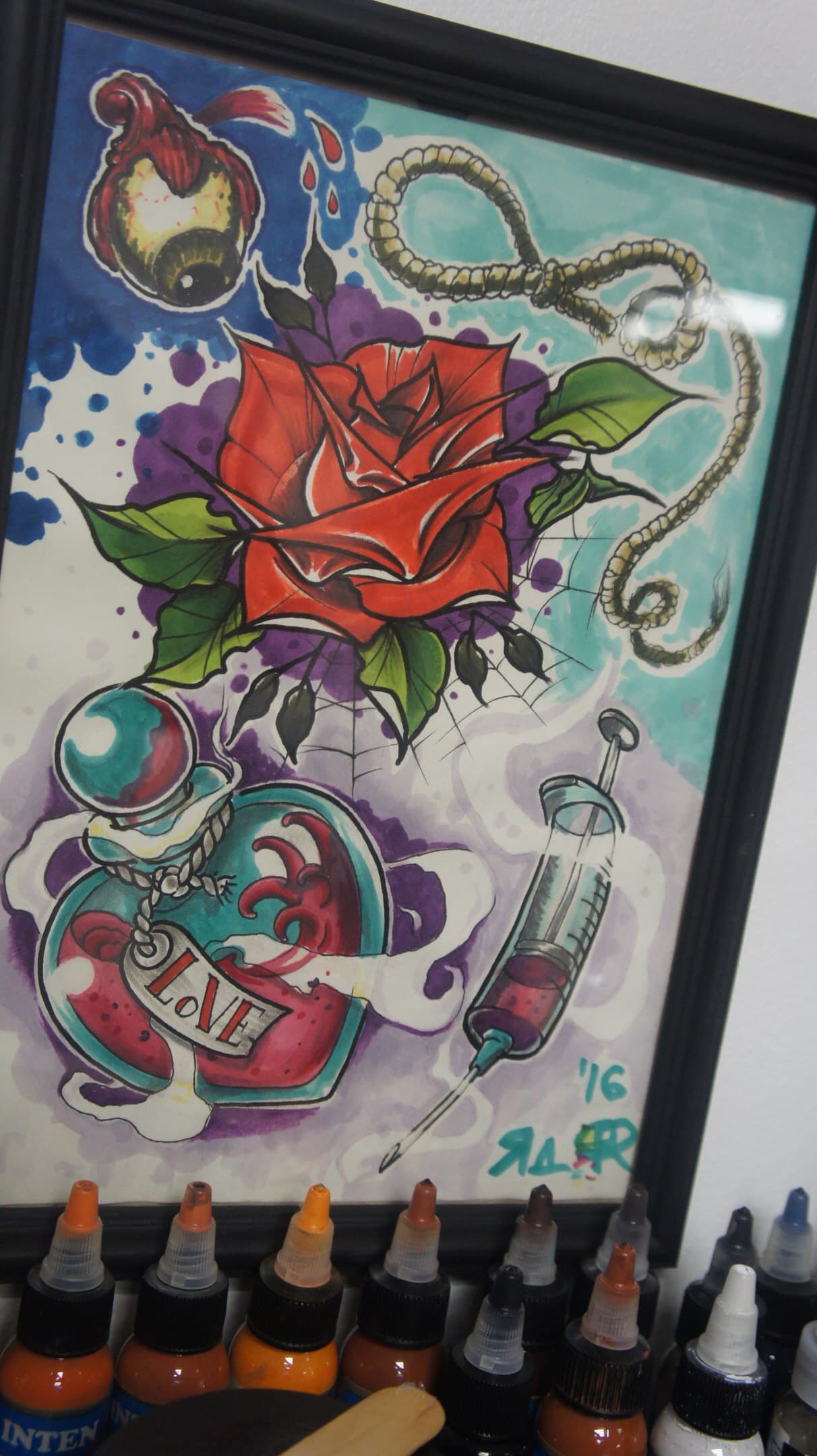 Художественная татуировка, работа 095 — Poisons World Tattoo, Санкт-Петербург