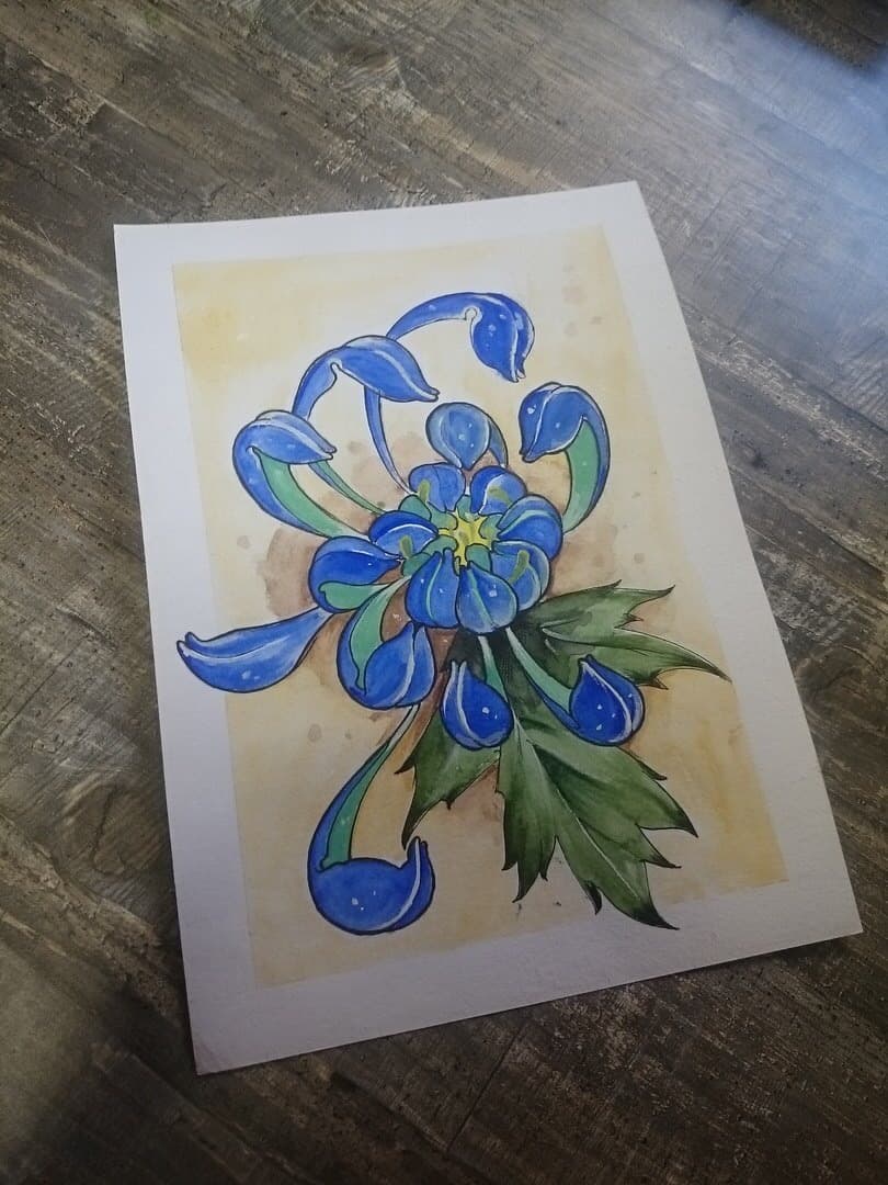 Художественная татуировка, работа 101 — Poisons World Tattoo, Санкт-Петербург