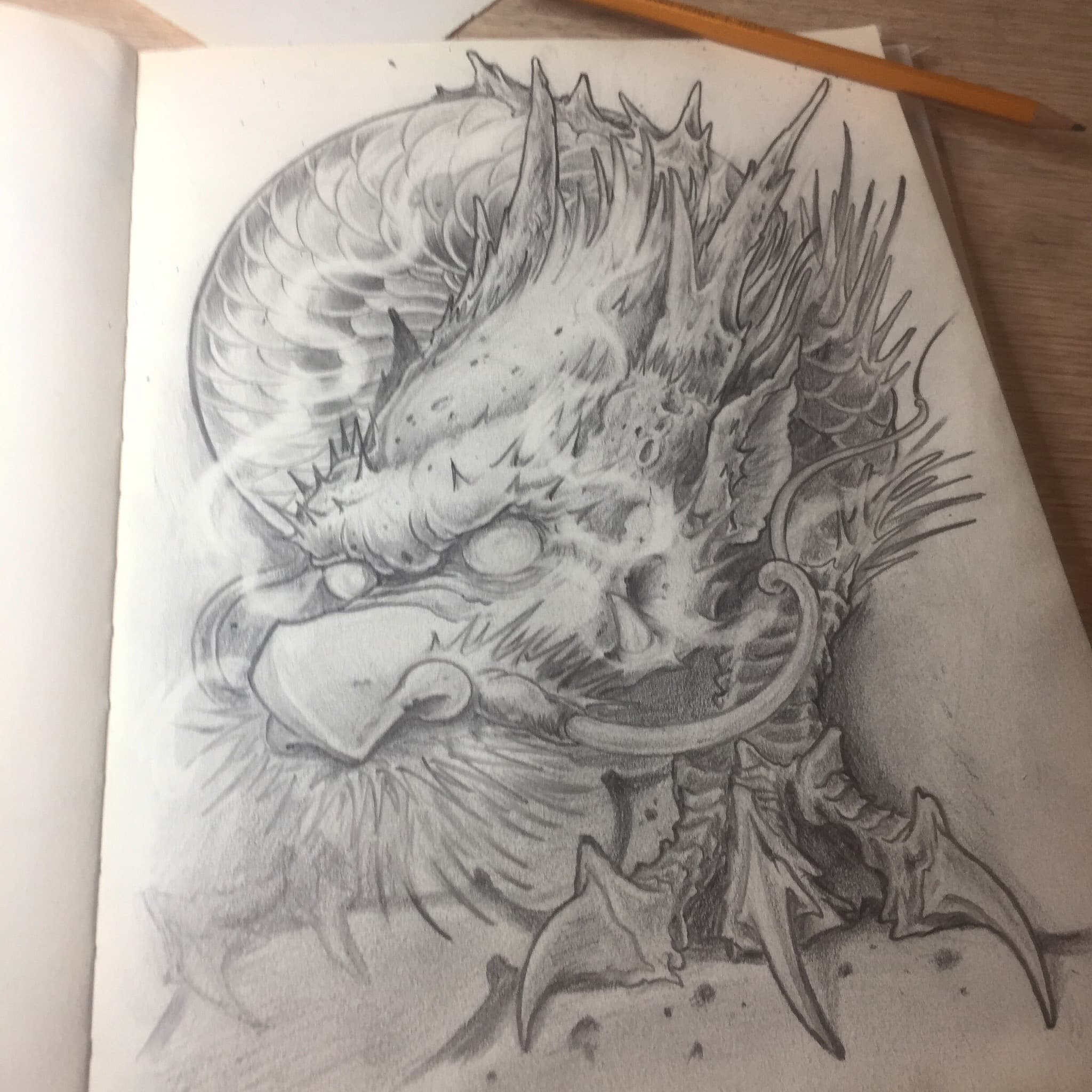 Художественная татуировка, работа 104 — Poisons World Tattoo, Санкт-Петербург