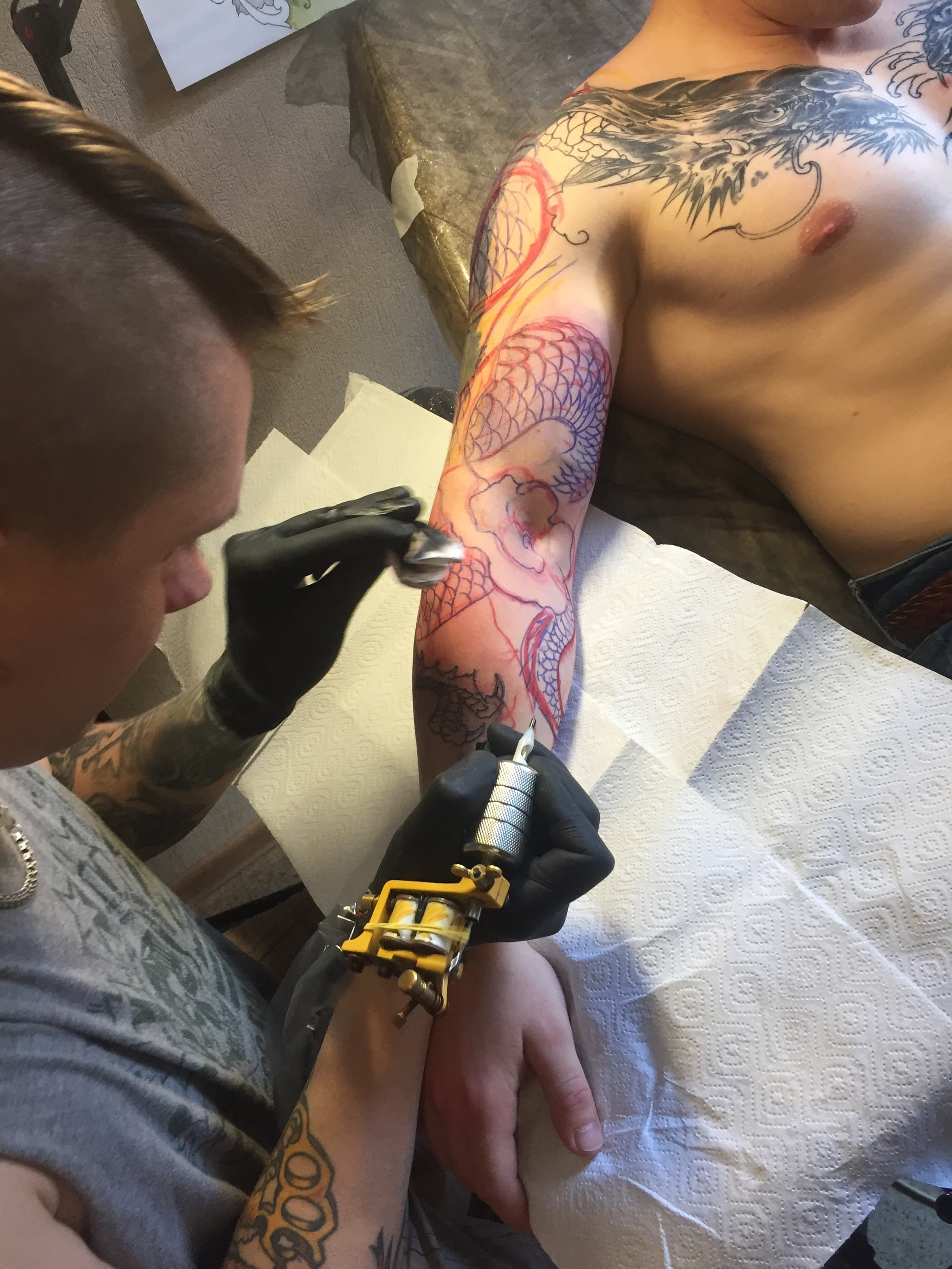 Художественная татуировка, работа 114 — Poisons World Tattoo, Санкт-Петербург